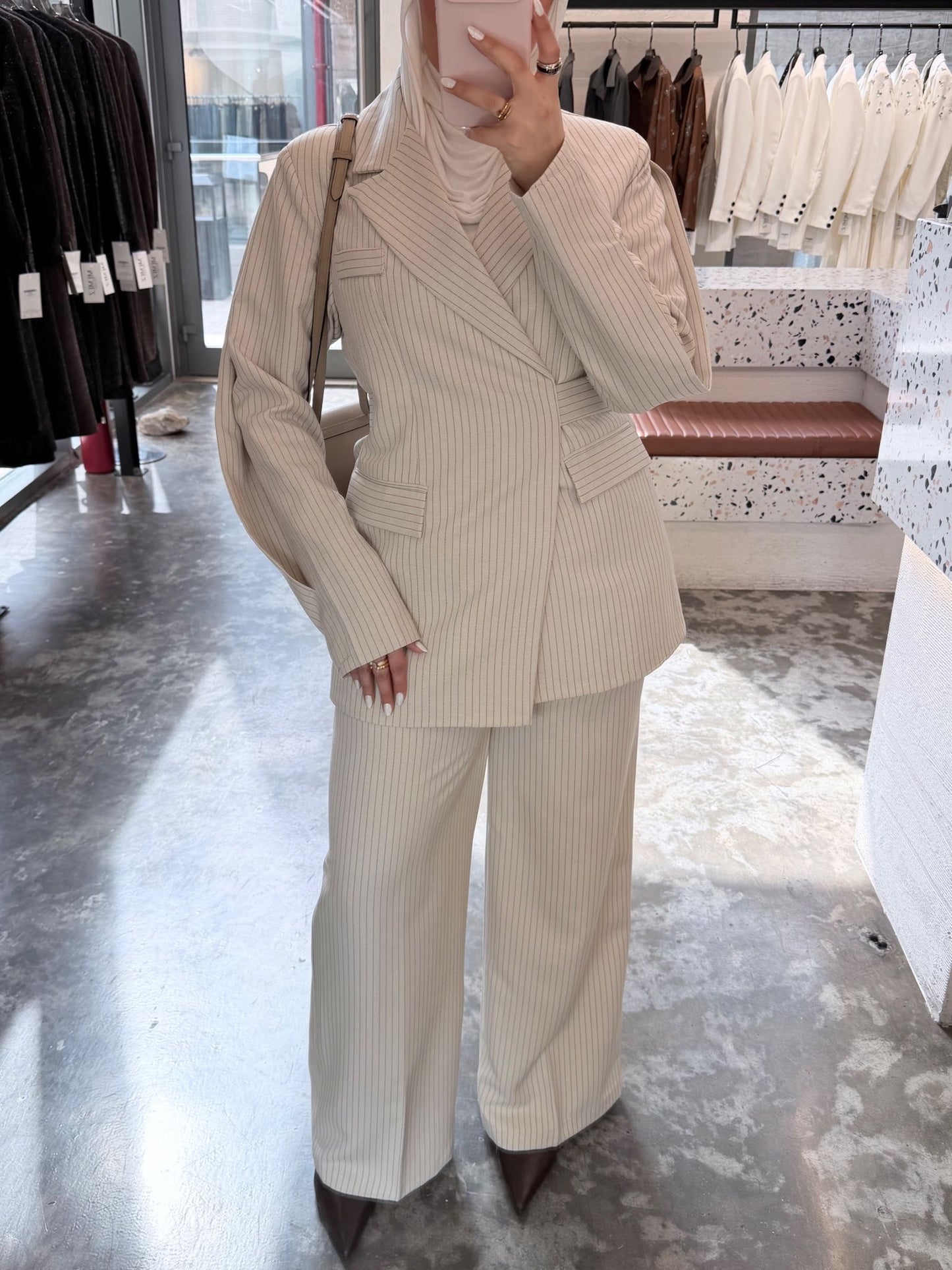 Beige set