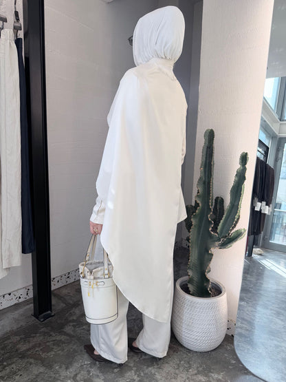 Offwhite silk set